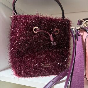 Kate Spade Natalia Tinsel Bucket Bag